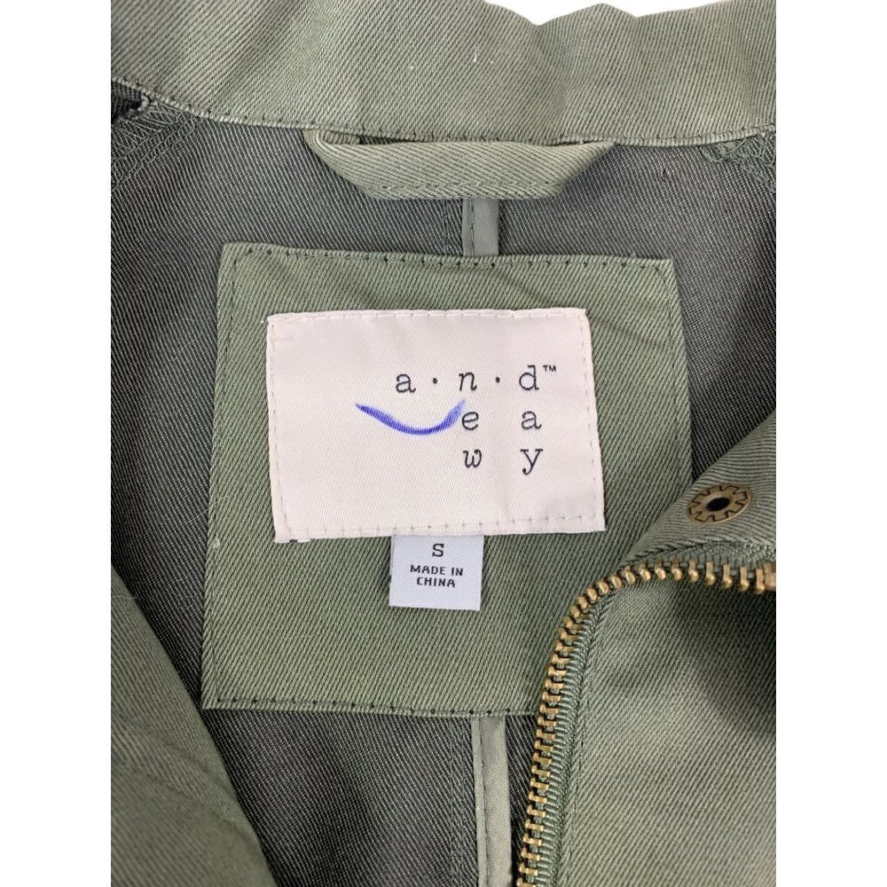 A New Day Women's Olive Medium Length Jacket - Picture 3 of 7